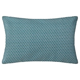 Atmosphera - Cushion - Otto Motif - Cotton - Duck Blue - 30 x 50 cm - Teal Green