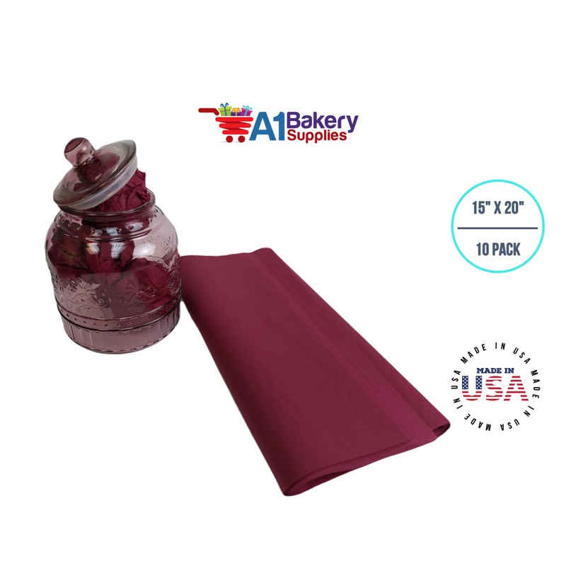 Gift Wrapping Tissue Paper 15X20 10 Pack by A1 Bakery