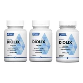 Diolix Suplemento en cápsulas de cúrcuma Diolix, guayaba, cúrcuma, pulpa de guayaba, cúrcuma, pulpa de guayaba en una olla de 100 g, 30 unidades
