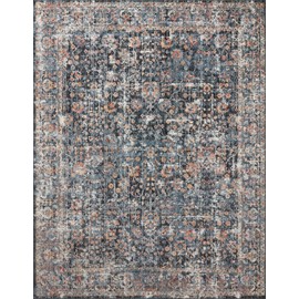 Loloi II Cassandra Blue/Multi 2'-6" x 5'-9" Accent Rug