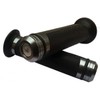 MotorToGo 7/8" CNC Aluminum Titanium Gray Handlebar Gel Grips with