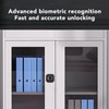 Fingerprint Drawer Lock Smart Biometric Recognition Keyless Hidden File Drawer