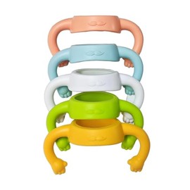 Silicone Baby Bottle Handles Compatible with Dr. Brown's Feeding Bottles, Easy Grip Removable Handles, 5 Pack