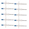 10 Packs Animal Microchip Pet RFID Identification Implant Kit ISO11784