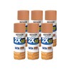 Rust-Oleum 327924-6PK American Accents Spray Paint, 12 oz, Satin Warm
