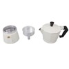 Stovetop Moka Pot Italian Hand Brewed Coffee Maker Aluminum Alloy