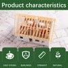 75 Pcs Balsa Wood Sticks 1/4 x 1/4 x 12
