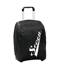 SEVEN, Trolley Cover Blue Scratch Resistant for Girls & Boys, Magnet/Red Dahlia, Custodia