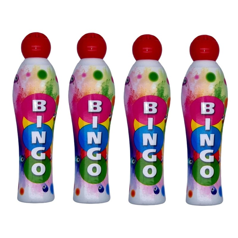 Bingo Dabbers Set of 4 Sponge Tip (Red)