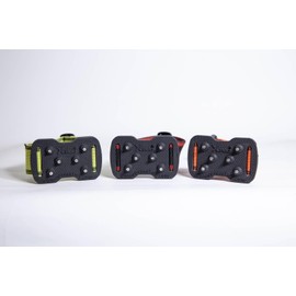 Mid Grip Ice Cleats Traction Aids for Slippery & Snow Conditions Tungsten Carbid Studs for Better Grip Non Sparking Intrinsic