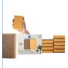 THEGREATERPLANET 10 Pck Biodegradable Sponges Kitchen Natural Dishes Plant Based