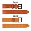 Gomvadr Quick Release Leather Watch Band, Two Tone Oil-tanned Leather