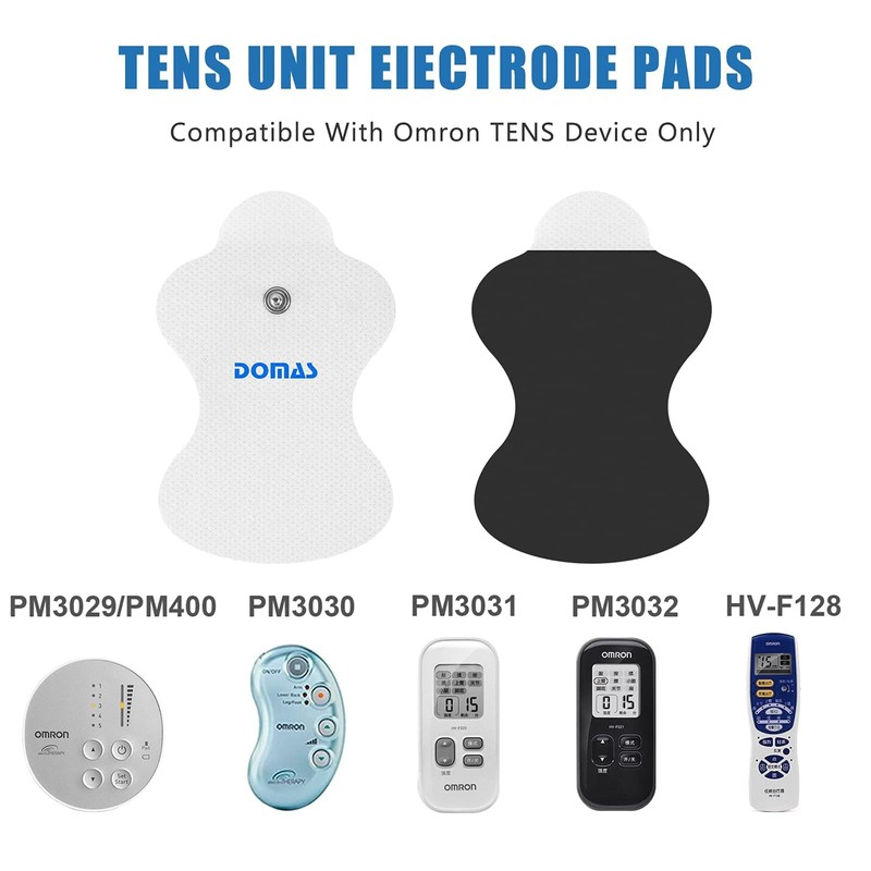 6PCS Replacement Pads Compatible with Omron TENS Units – PM500,