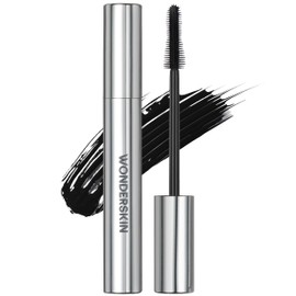 Wonderskin Mascara - Máscara Negra Para Volumen, Longitud Y Rizo - Maquillaje De Pestañas Alargador, Voluminizador Y A Prueba De Manchas              