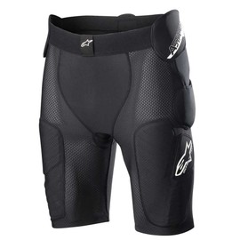 Alpinestars 6507823-10-S: Bionic Action Protection Shorts Black Sm