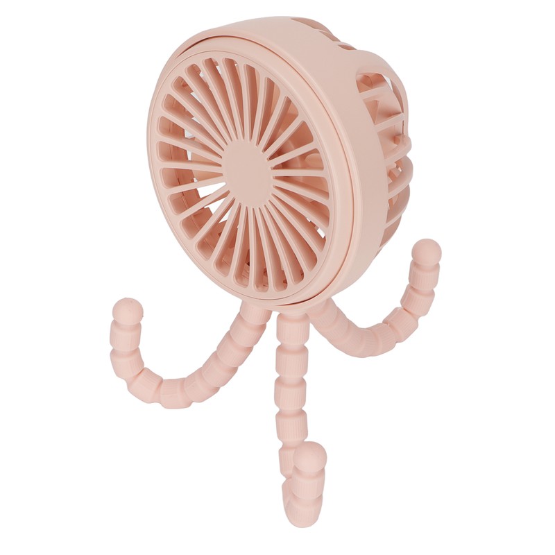 Mini Portable Fan 3 Speed 360° Rotatable Rechargeable Desktop Fan