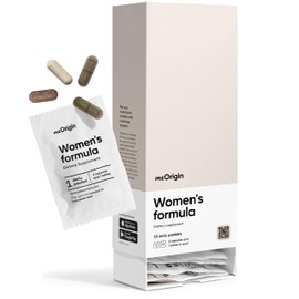 meOrigin Multivitamin for Women, All-in-One Supplement Complex with Vitamin B12, A, C, Biotin, D, E, Folate, Magnesium — 77 Nutrients for Overall Women's Health, Hair & Skin, Energy, 30 Day Supply