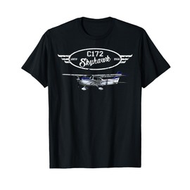 C172 SkyHawk iconic vintage style airplane T-Shirt