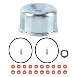 Carbhub 398188 Carburetor Float Valve Needle Seat Kit for 5HP 6HP Vertical 3.5HP 5HP Industrial Plus Engines Replace 299096 394681 for Toro Snowthrower Lawn Mower with 796611 Float Bowl and Gasket