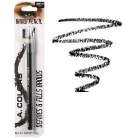 L.A. COLORS LA Colors Brow Pencil Black CBBP349 Perfect for Beauty on the Go *SEALED*