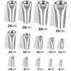 Caulk Nozzle Applicator - 14Pcs Perfect Caulking Finisher Kit, Premium