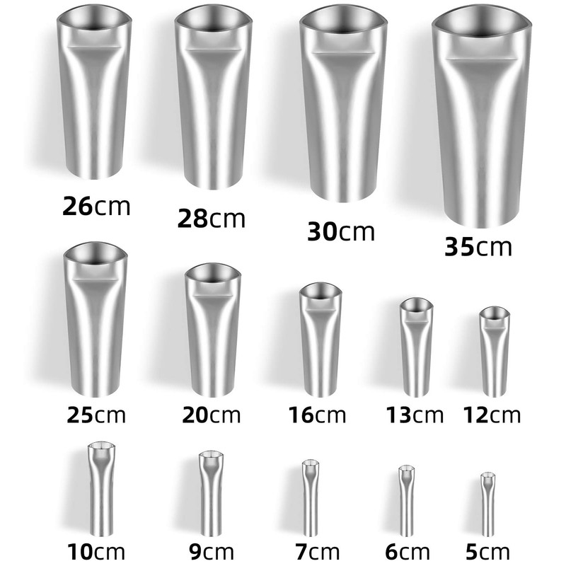 Caulk Nozzle Applicator - 14Pcs Perfect Caulking Finisher Kit, Premium
