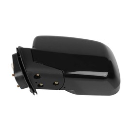 OCPTY Driver Side View Mirror Compatible With 2006-2007 For Honda Ridgeline Black Smooth Power Manual Folding Abs