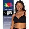 Fruit of the Loom Women's Seamless Wire Free Push-up Bra,