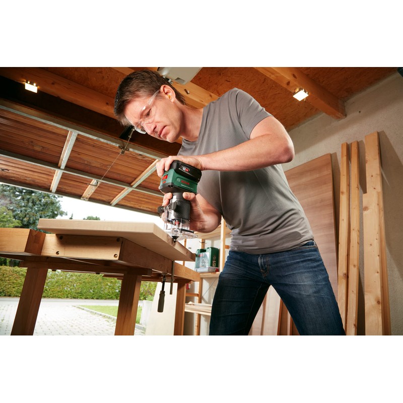 Bosch 1x Rollenführung (für Bosch Advanced TrimRouter 18V-8, Zubehör Fräse)