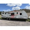 CROSSROADS RV 2010 SUNSET TRAIL DECALS 105x7" TOP SPEAR STRIPES