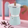 Moka Coffee Maker 300ml 6 Cups Aluminum Alloy Fine Details