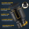 Adjustable Car Cup Holder Expander - Fits Bottles 0.4-1.5L (7.0-10.7cm),