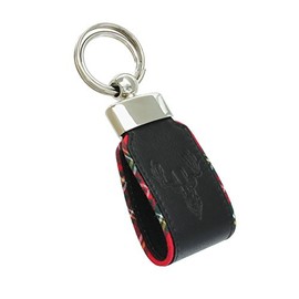 Mala Leather BRAEMAR Collection Leather Keyring 5121_7 Black