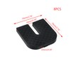 MY MIRONEY 8PCS U-shaped Rubber Anti-Vibration Isolator Pads, Air Conditioner