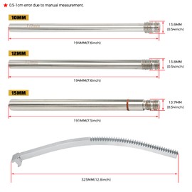 FQRANBO Dirt Bike Tire Changing Tool Kit Fits for Motocross and Enduro, Dirt Bikes 16" to 21" Wheels, Includes 15/17/20/25mm Axles, Black