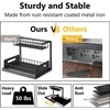GROWSUN Under Sink Organizers and Storage 2 Tier Slide Out
