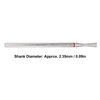 50pcs Inverted Cone Shape Nail Polishing Grinding Head Nail Art