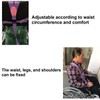 Professional Wheelchair Safety Belt Anti Slip Restraints Fixing Straps for