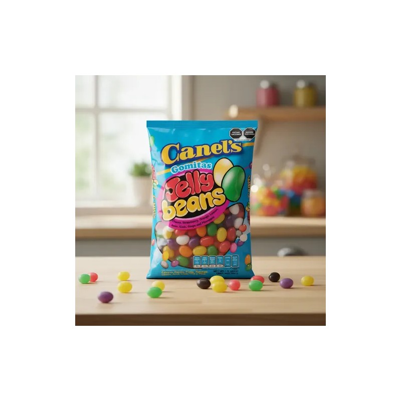 Jelly Beans Frijolitos Frutales 454g Canels