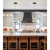 dolria Modern Crystal Chandelier Mini Chandelier Pendant Lighting for Kitchen