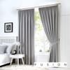 Fusion - Dijon - Pair of Curtain Tiebacks, Silver