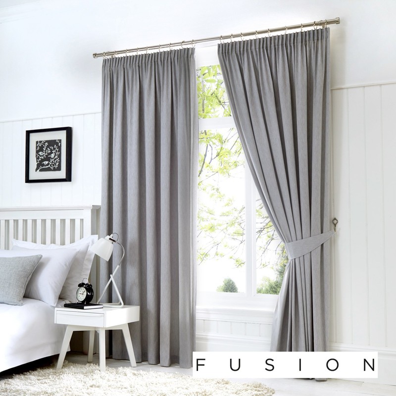 Fusion - Dijon - Pair of Curtain Tiebacks, Silver
