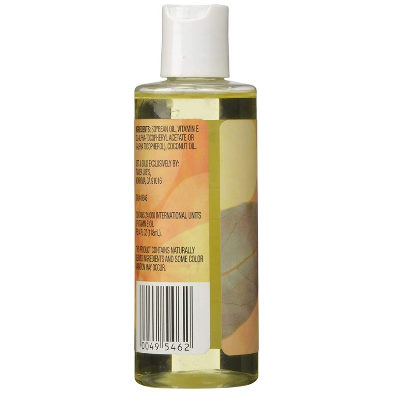 Trader Joe's Vitamin Oil E, 4 Fl Oz (Pack of