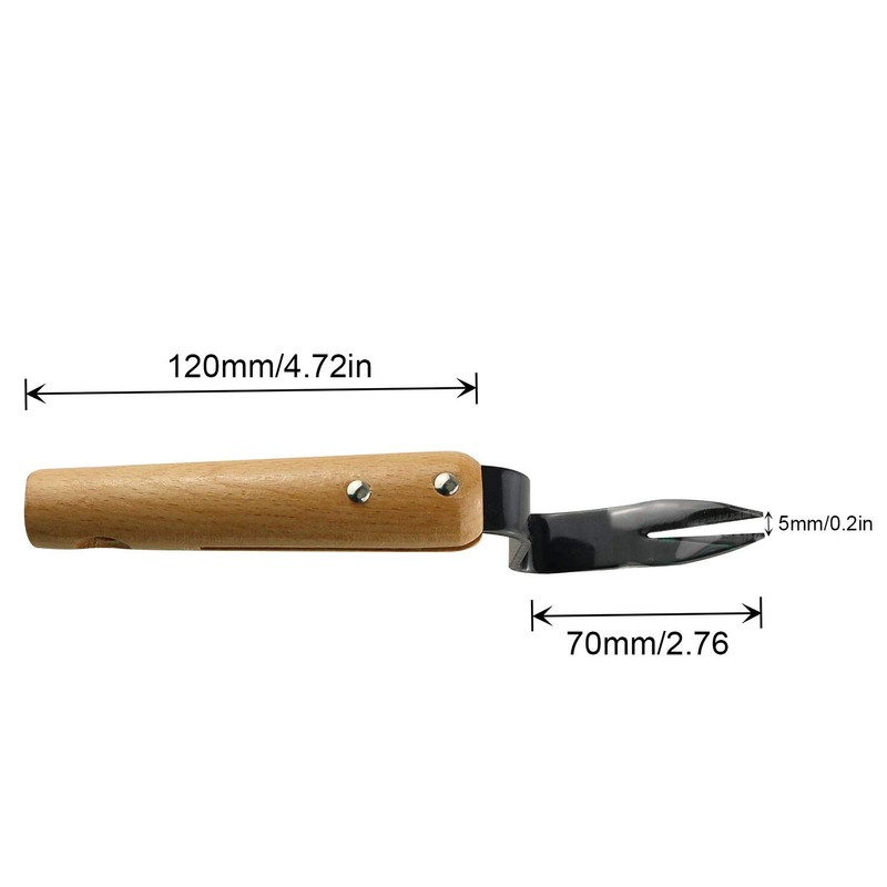JCBIZ Carbon Steel Garden Weeding Tool Rooter Garden Tool Hand