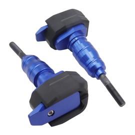 SZYUMO Motorcycle Frame Slider CNC Drop Protection Fairing Guard Anti Crash Pad Protector Fit Yamaha R3/R25 MT03 MT09 FZ1 FZ6 FZ8/N (Blue)