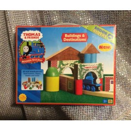 Learning Curve Buildings & Destinations Sodor Blocks 2004 LC99265 Thomas & Friends Wooden RR