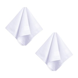 Men's Pocket Square, Men's Handkerchiefs, Handkerchiefs, Wedding, White, Pocket Square Holder, Pre-Folded, Various Pochette Pocket Square, White for Scenarios, Group, Building, Party, Home, Banquet,