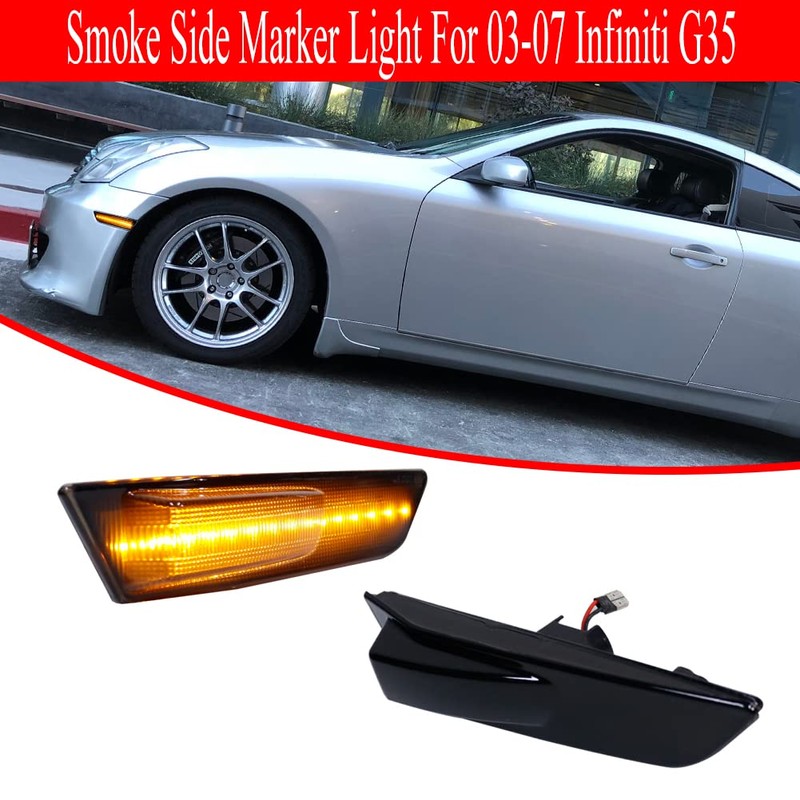 GTINTHEBOX Compatible with 2003 2004 2005 2006 2007 Infiniti G35