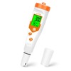 Hydroponics EC pH Tester, Simultaneous Display pH ppm for Base