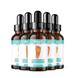 Rangii (5 Pack) Rangii Drops, Rangii Nourishing Drops for Healthy Skin & Nails (150 ML)